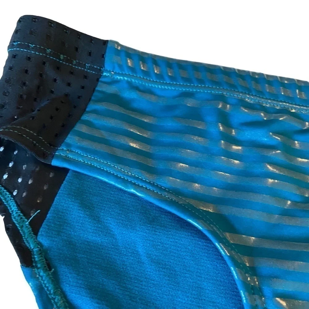 Nike 6:1 Shine Stripe Hipster Bikini Bottom NWOT